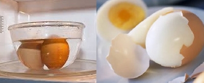 Học cách luộc trứng bằng lò vi sóng siêu đơn giản - t đến cách này. Bài viết dưới đây sẽ hướng dẫn bạn cách thực hiện.

1 Cách luộc trứng còn vỏ trong lò vi sóng
Bước 1: Cho trứng vào bát dùng cho lò vi sóng.
Dùng một bát thuỷ tinh chịu nhi